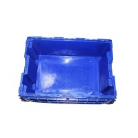 wholesale cheap price custom stackable folding plastic moving storage box